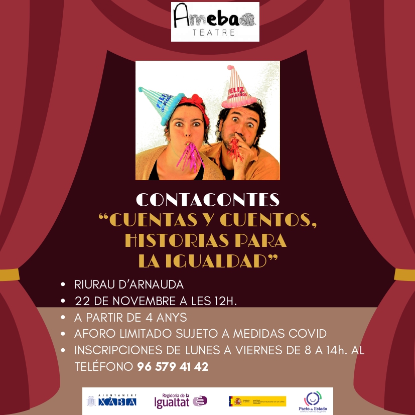 CARTELL CONTACONTES IGUALTAT XABIA